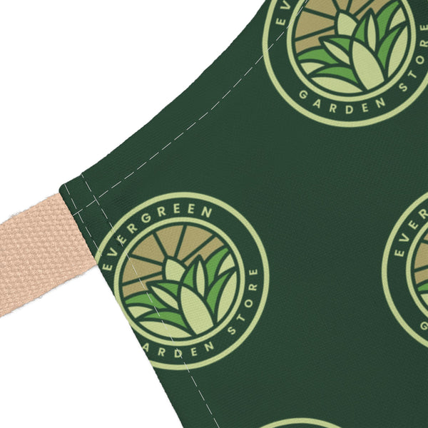 Evergreen Garden Store Logo Gardening Apron