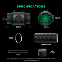 Mars Hydro iFresh 6" Complete Ventilation Kit