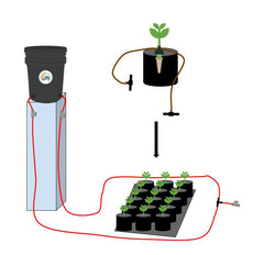 Preset Blumat Grow Tent Irrigation Kit