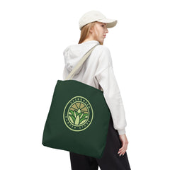 Evergreen Garden Store Tote Bag – Green Plant Logo Canvas Tote