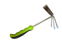 2-in-1 Garden Cultivator Rake Hoe Tiller Tool