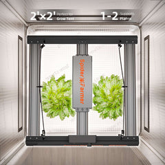 Spider Farmer G1500 150W Dimmable Full Spectrum LED Grow Light