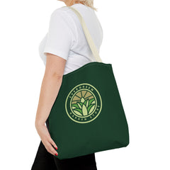 Evergreen Garden Store Tote Bag – Green Plant Logo Canvas Tote
