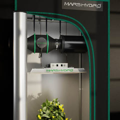Mars Hydro 4" Inline Duct Fan and Carbon Filter Combo with Temperature and Humidity Controller