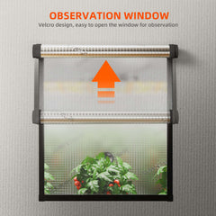 Spider Farmer 4' 8" x 2' 4" x 6' 6" (140 x 70 x 200 cm) Pro White Indoor Grow Tent