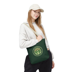 Evergreen Garden Store Tote Bag – Green Plant Logo Canvas Tote