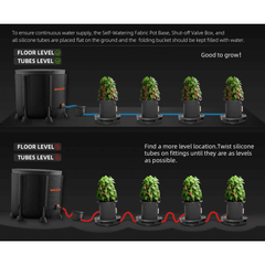 Spider Farmer 4 Self-watering System Kits