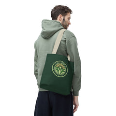 Evergreen Garden Store Tote Bag – Green Plant Logo Canvas Tote