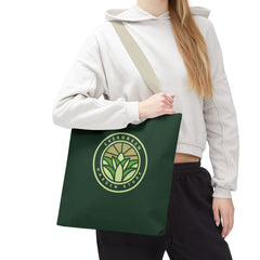 Evergreen Garden Store Tote Bag – Green Plant Logo Canvas Tote
