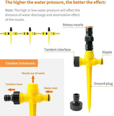 360° Rotating Automatic Garden Lawn Sprinkler