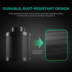 Mars Hydro 6" Inline Air Carbon Filter