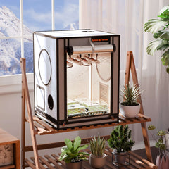 Spider Farmer 2' x 2' x 2' 8" (60 x 60 x 80 cm) Indoor Mini White Grow Tent