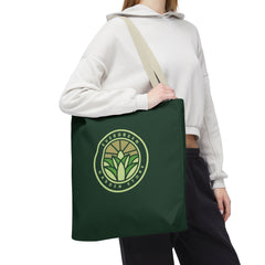 Evergreen Garden Store Tote Bag – Green Plant Logo Canvas Tote