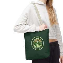 Evergreen Garden Store Tote Bag – Green Plant Logo Canvas Tote