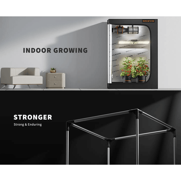Spider Farmer 3' x 3' x 6' 1" (90 x 90 x 180 cm) Indoor Grow Tent