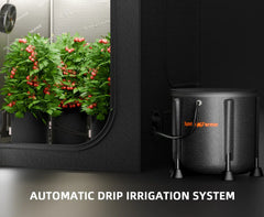 Spider Farmer Automatic Drip Irrigation System with Water Pump and 8 Drip Emitters