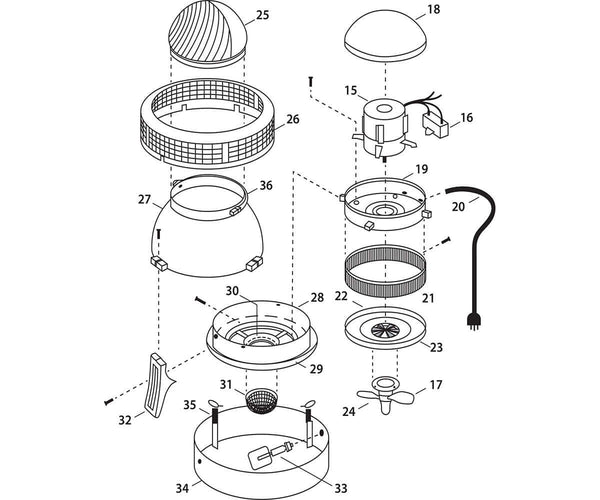Active Air Commercial Humidifier, 75 Pint