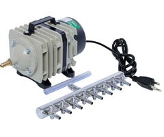 Active Aqua Commercial Air Pump, 8 Outlets, 60W, 70 L/min