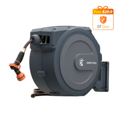 Retractable Garden Hose Reel-1/2in-130ft