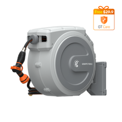Retractable Garden Hose Reel-1/2in-130ft