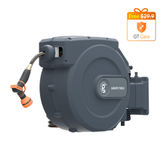 Retractable Garden Hose Reel-5/8 in-115ft