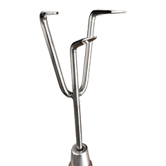 Stainless Steel Garden Cultivator (classic wood handle)