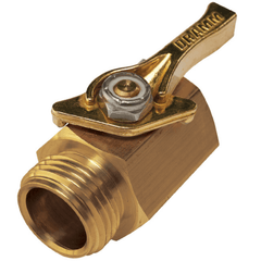 DRAMM Heavy-Duty Brass Shut-Off Valve