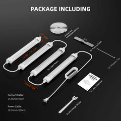 Spider Farmer Glow30 32W Supplemental Full Spectrum LED Grow Light Bars