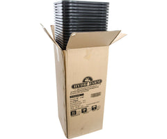 Active Aqua 12" x 12" Square Black Pot, 12" Tall, case of 24