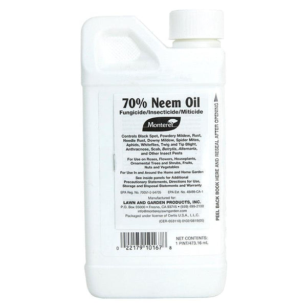 Monterey Neem Oil 70% Concentrate (Pint)
