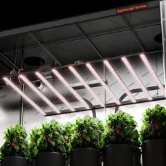 Spider Farmer SE1200 1200W Full Spectrum LED Grow Light with Samsung LM301H EVO Diodes and Bluetooth + WiFi SmartAPP Control