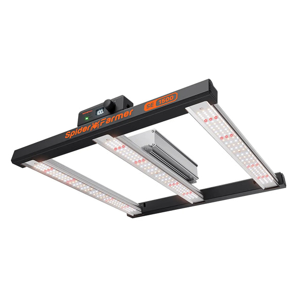 Spider Farmer SE1500 150W Dimmable Full Spectrum LED Grow Light with Samsung LM301H EVO Diodes