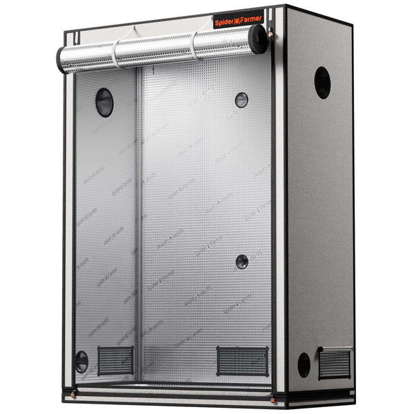 Spider Farmer 4' 8" x 2' 4" x 6' 6" (140 x 70 x 200 cm) Pro White Indoor Grow Tent