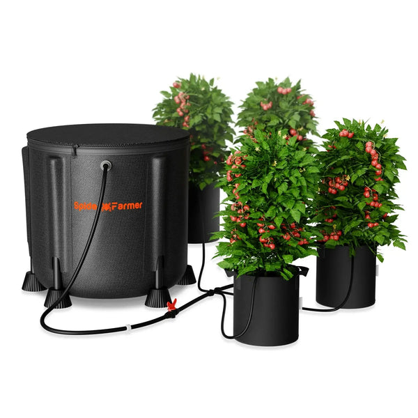 Spider Farmer Automatic Drip Irrigation System with Water Pump and 8 Drip Emitters