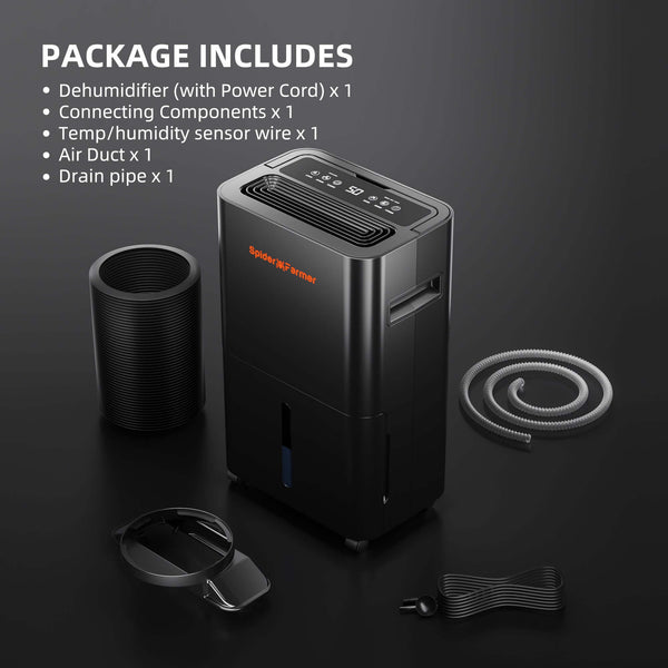 Spider Farmer 32 Pint Dehumidifier with Drain Hose