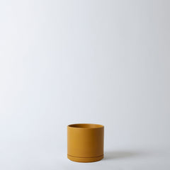 15 Inch - Solid Goods - Ceramic Cylinder with Saucer - SHIPPER