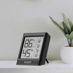 AC Infinity CLOUDCOM B2, Smart Thermo-Hygrometer with Data App, Integrated Sensor Probe