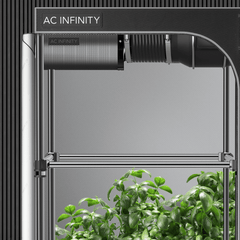 AC Infinity Grow Tent Mounting Bars, for Indoor Grow Spaces, 4x4'