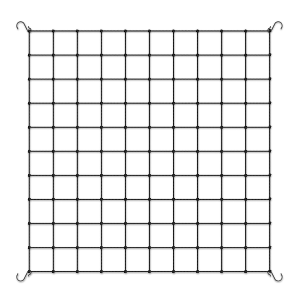 AC Infinity Grow Tent Trellis Netting, Flexible Elastic Cords, 5x5'
