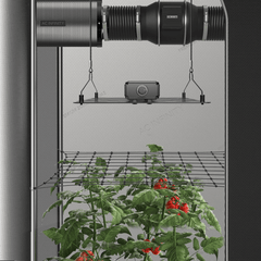AC Infinity Grow Tent Trellis Netting, Flexible Elastic Cords, 5x5'
