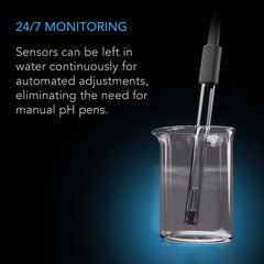AC Infinity Hydro Sensor for Controller AI+, Precise pH, EC, TDS and Water Temp Data Tracking, Enables Equipment Control Programming