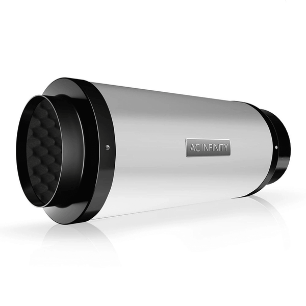 AC Infinity Inline Duct Fan Silencer, 8-Inch