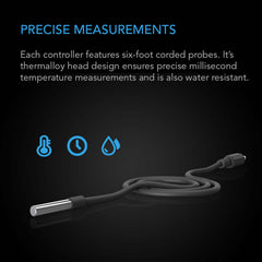 AC Infinity CONTROLLER 2, Intelligent Thermal Fan Controller, Single Zone