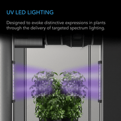 AC Infinity IONBEAM U4, Targeted Spectrum UV LED Grow Light Bars, 4-Bar Kit, 11-Inch