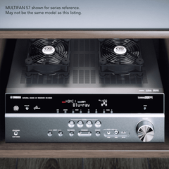 AC Infinity MULTIFAN S7, Quiet USB Cooling Fan, Dual 120mm