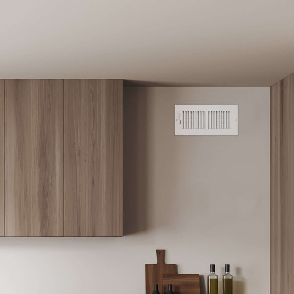 AC Infinity Register Ventilation Grille 4" x 10", White