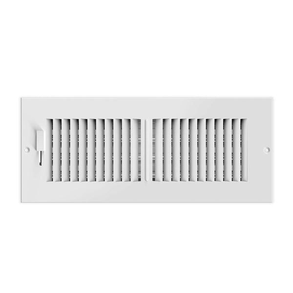 AC Infinity Register Ventilation Grille 4" x 12", White