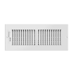AC Infinity Register Ventilation Grille 4" x 12", White