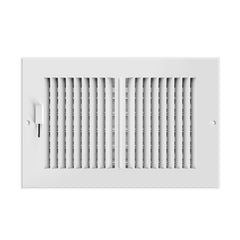 AC Infinity Register Ventilation Grille 6" x 10", White