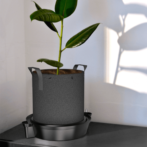 AC Infinity Self-Watering Fabric Pot Base, 4-Pack